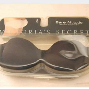 Victoria's Secret Bare Attitude Bra Black B Cup
